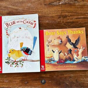 Chick Fil’A Children’s Books “Blue and Cuckoo” “Bear says Thanks”